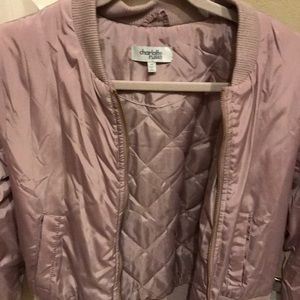 Lilac Charlotte Russe bomber